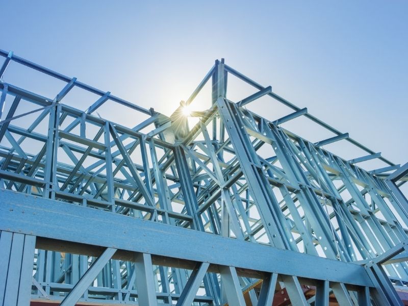 Steel frame, sistema de construcción con paneles - Construcción en seco - Construcción con panelizado
